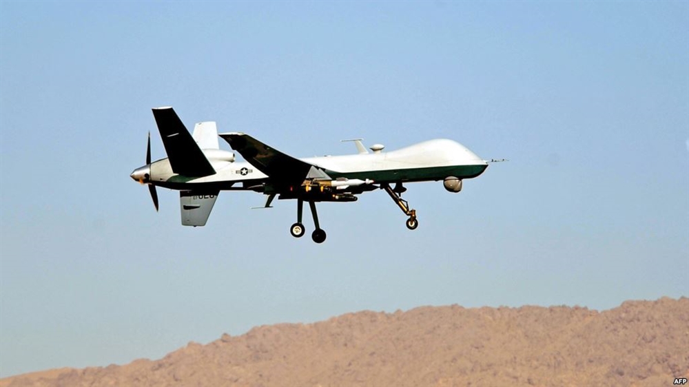 غارة إمريكية لطائرة بدون طيار تستهدف عناصر مفترضين لتنظيم القاعدة بمحافظة مأرب