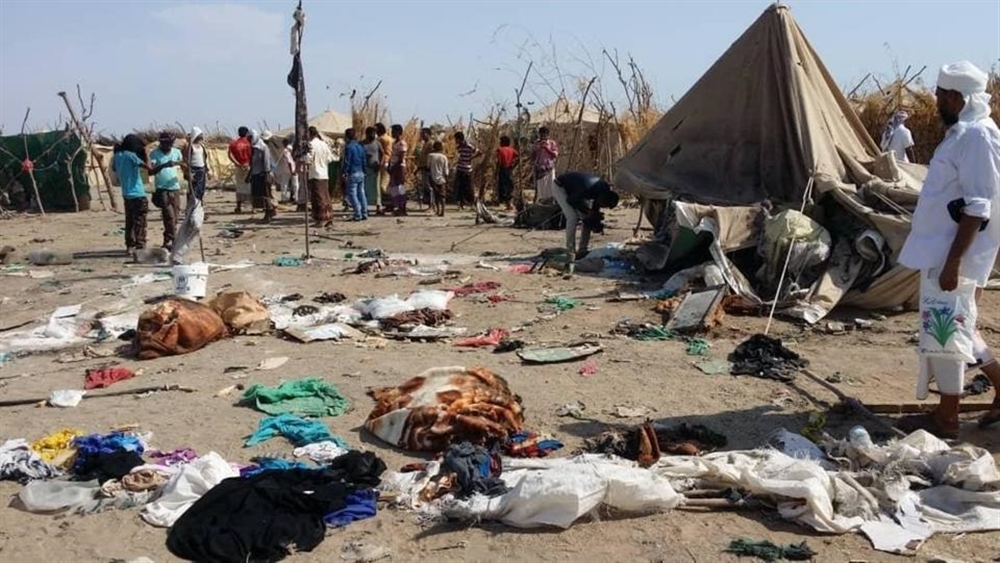 الأمم المتحدة تدين قصف الحوثيين مخيما للنازحين في الحديدة