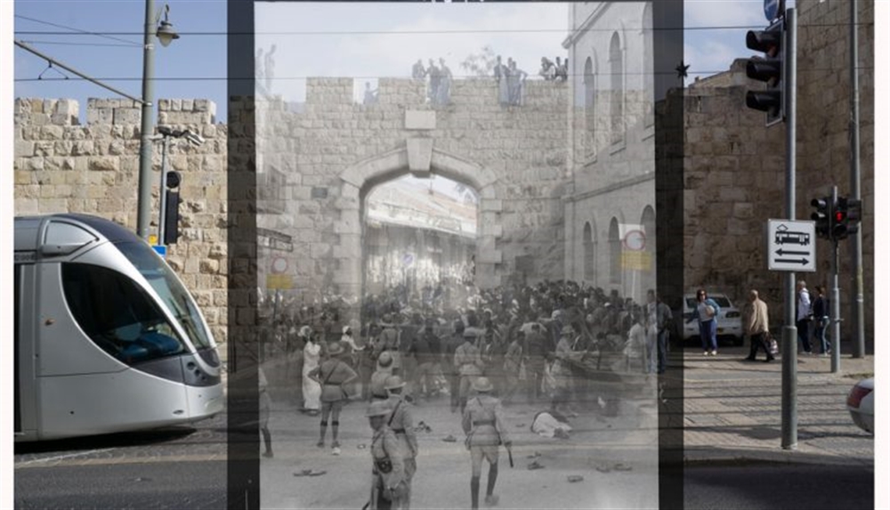 فنان فلسطيني يعود بالقدس مئة عام في معرض فني