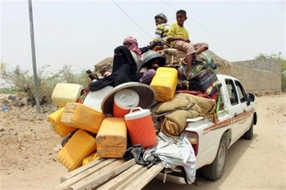 الأمم المتحدة: نزوح 570 ألف يمني جراء المعارك في الحديدة