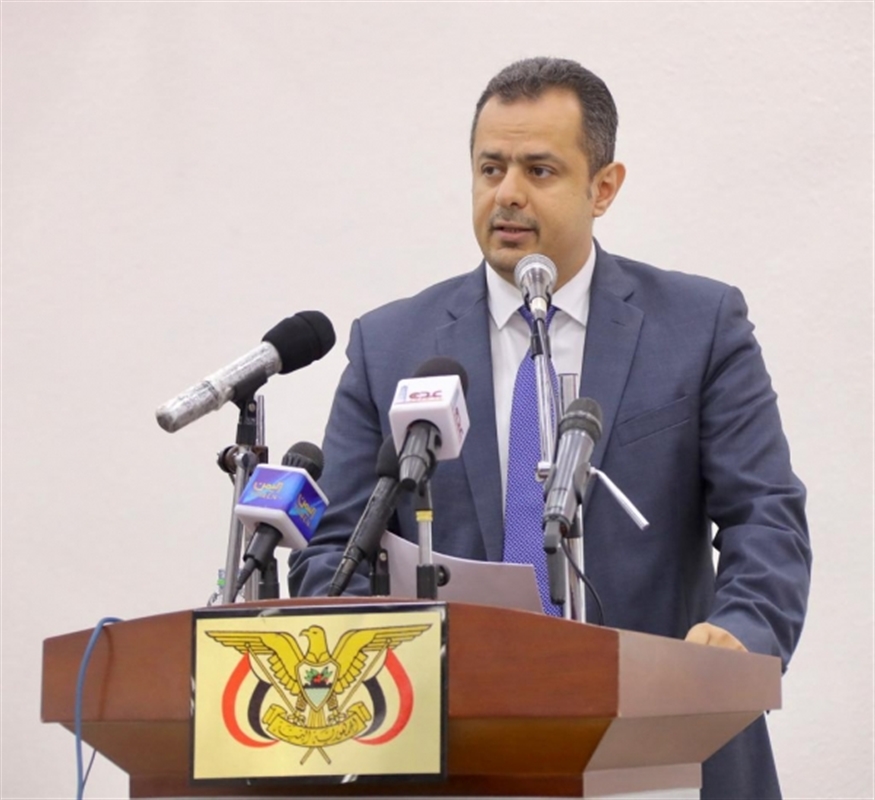 رئيس الحكومية : الشرعية جاهزة للحسم حال تعذّر السلام مع الحوثيين