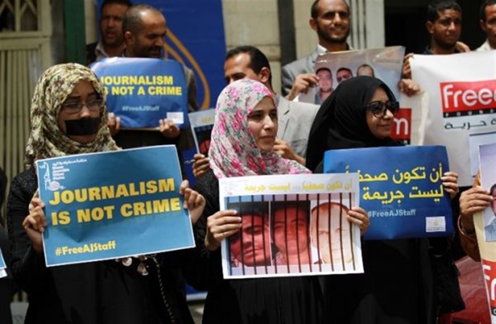 مرصد إعلامي يوثق 43 انتهاك ضد الحريات الاعلامية في اليمن خلال شهر فبراير