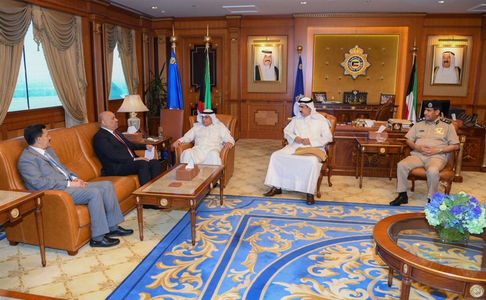 اليماني يبحث مع نائب رئيس الوزراء الكويتي تسهيل إجراءات استقدام العمالة اليمنية