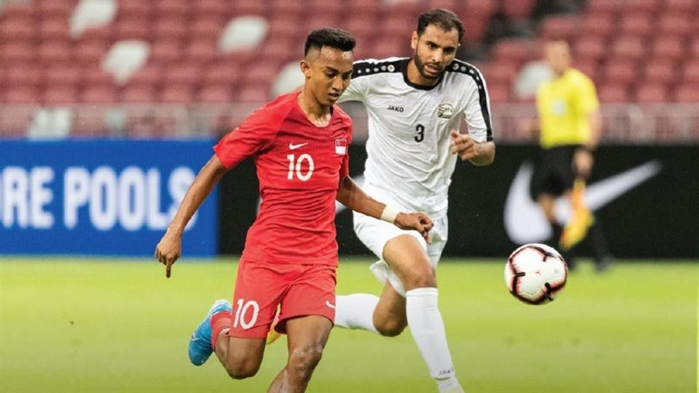 اليمن يتعادل أمام سنغافورة في تصفيات مونديال 2022