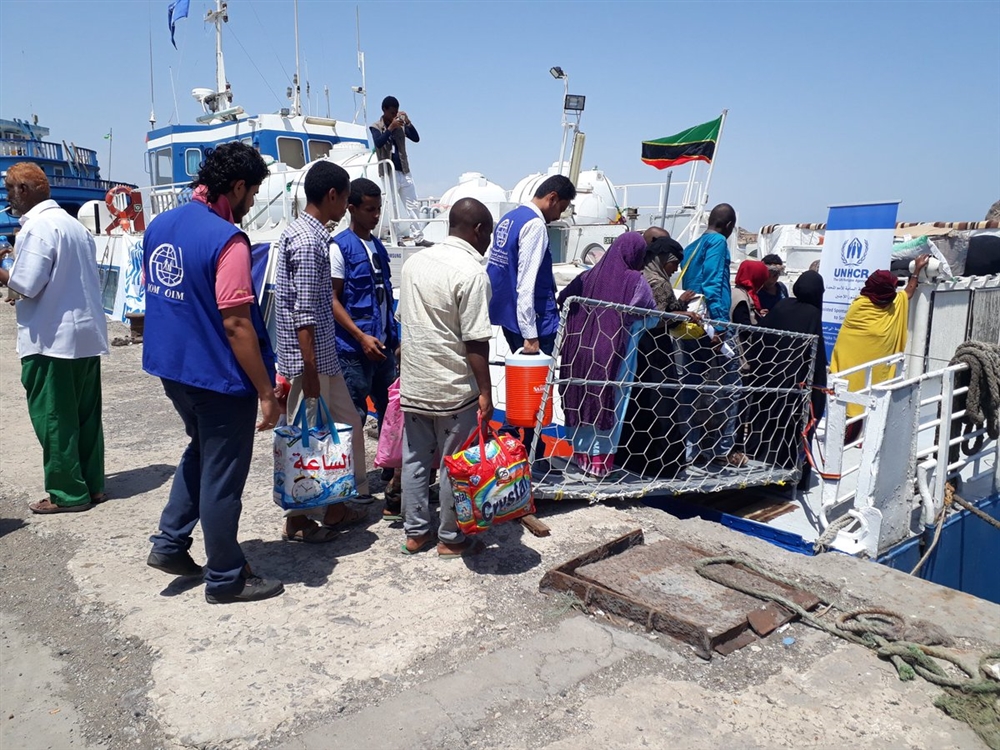 الهجرة الدولية: إعادة 140 لاجئا صوماليا إلى بلادهم من اليمن