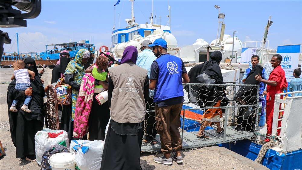 منظمة دولية: إعادة 143 لاجئا صوماليا إلى بلادهم من اليمن