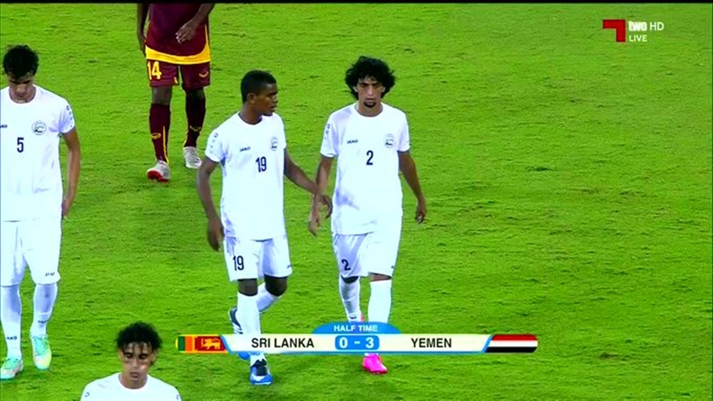 اليمن يفوز بثلاثية على سيرلانكا في التصفيات الآسيوية (شاهد)