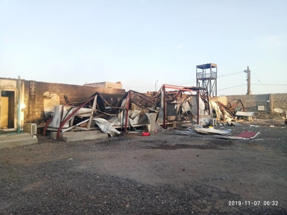 تدمير جزئي لـ "مستشفى أطباء بلا حدود" جراء هجوم الحوثي في المخا