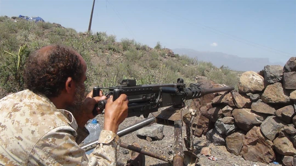 القوات الحكومية تحبط هجوما حوثيا شمالي الضالع