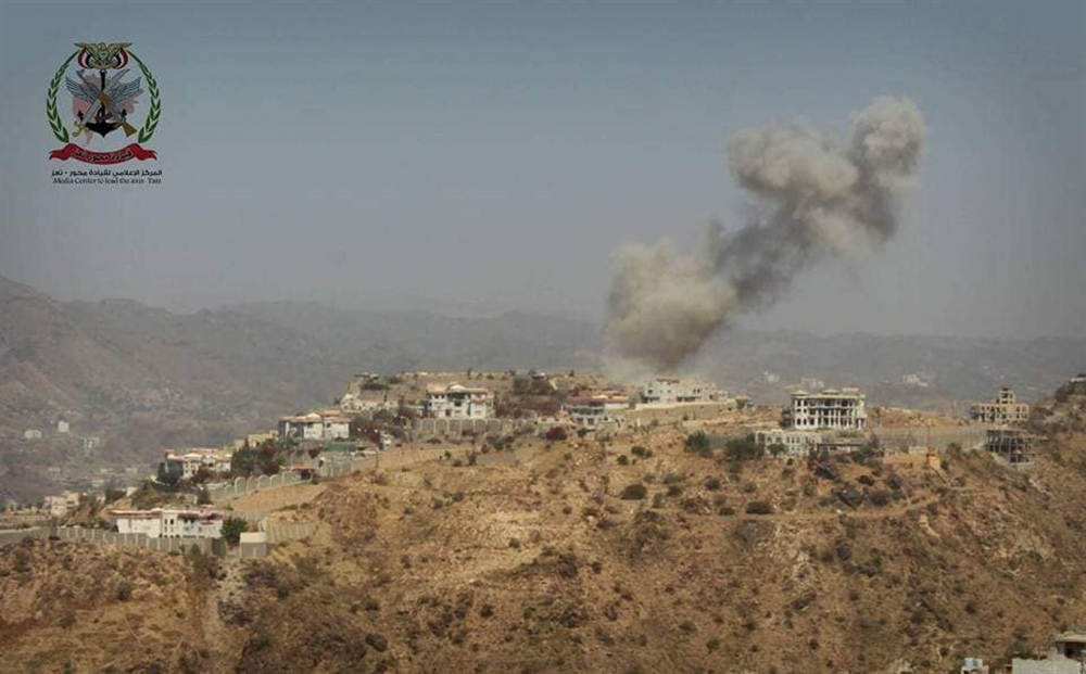 الجيش يستهدف تعزيزات للحوثيين غربي تعز