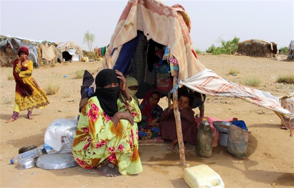 الصليب الاحمر: 83٪ من النازحين داخل اليمن من النساء والأطفال