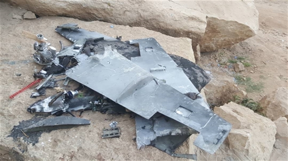 الجيش الوطني يسقط طائرة استطلاع للحوثيين في صعدة