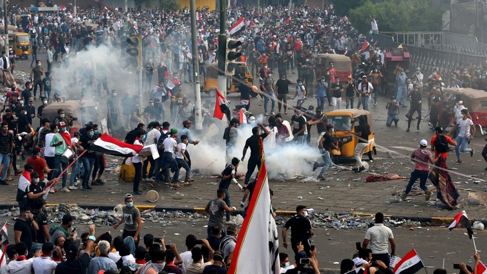 العراق.. ارتفاع ضحايا المتظاهرين في النجف إلى 11 قتيلا