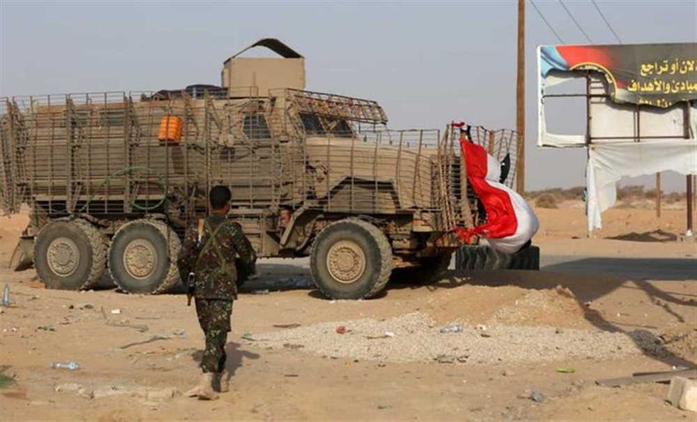 مسلحو المجلس الإنتقالي يقصفون مواقع القوات الحكومية في أبين