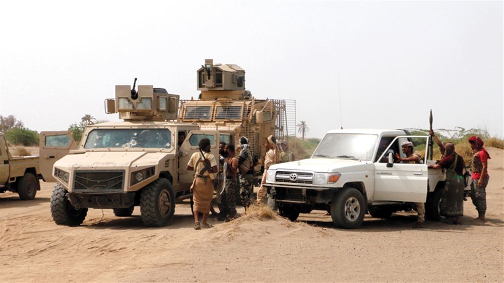 القوات المشتركة تعلن مقتل 5 عناصر حوثية جنوب الحديدة