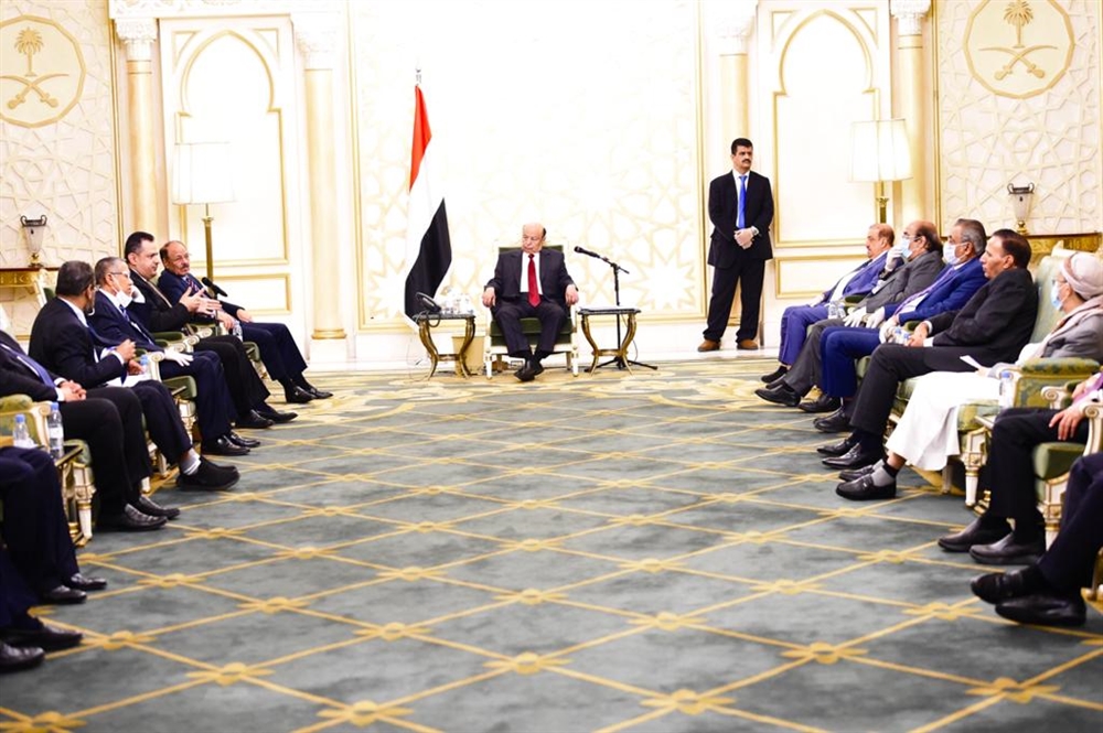 في أول خطاب له منذ قرابة العام .. الرئيس هادي: الاحتكام إلى السلاح لتمرير مشاريع فئوية لن يكون مقبولا