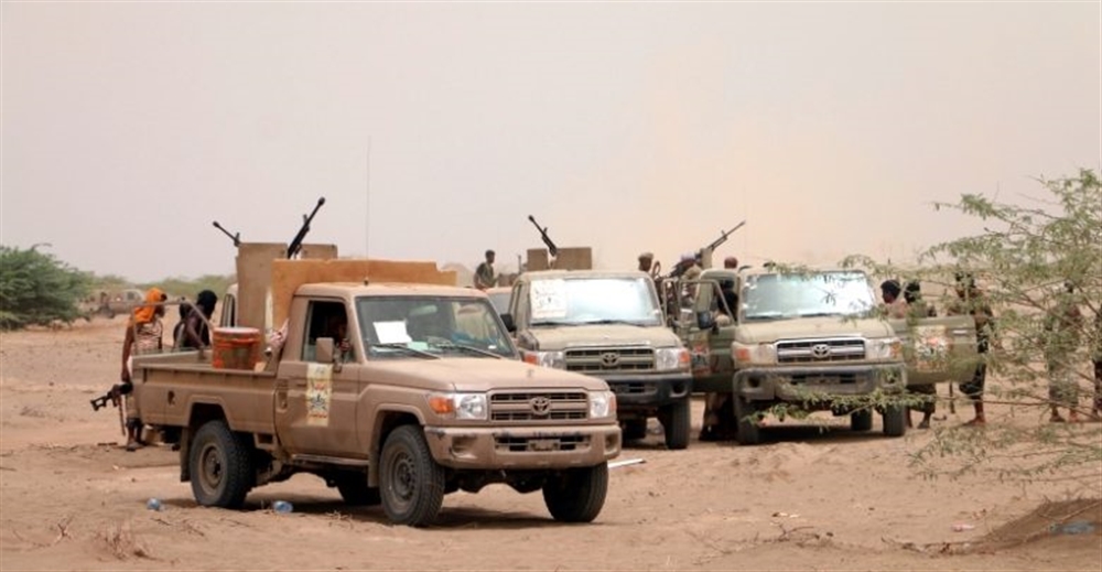 القوات المحسوبة على الحكومة تعلن تدمير مربض مدفعية للحوثيين بالحديدة