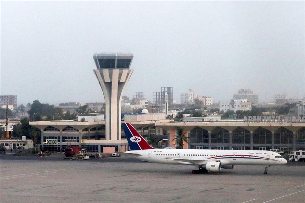 بعد 3 أشهر من التوقف.. مطار عدن يستأنف الرحلات الجوية
