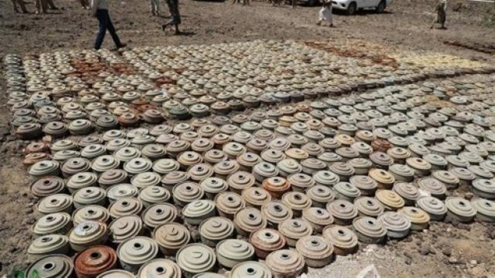 "مسام" ينزع أكثر من ألف لغمٍ في اليمن خلال أسبوع