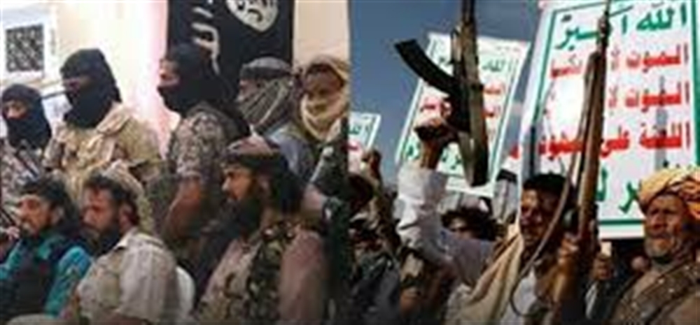 الحكومة تكشف حجم التنسيق بين الحوثيين والتنظيمات الإرهابية  والمعارك التي خاضوها معا