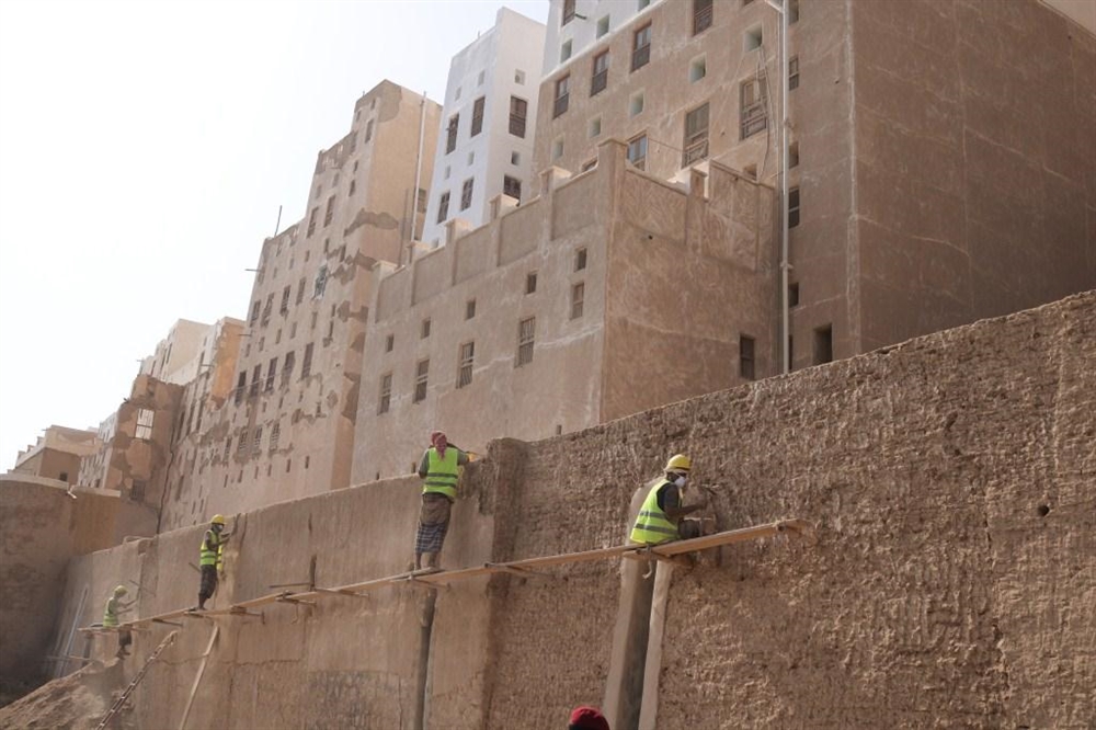 حضرموت : تدشين مشاريع اعادة تأهيل مدينة شبام التاريخية