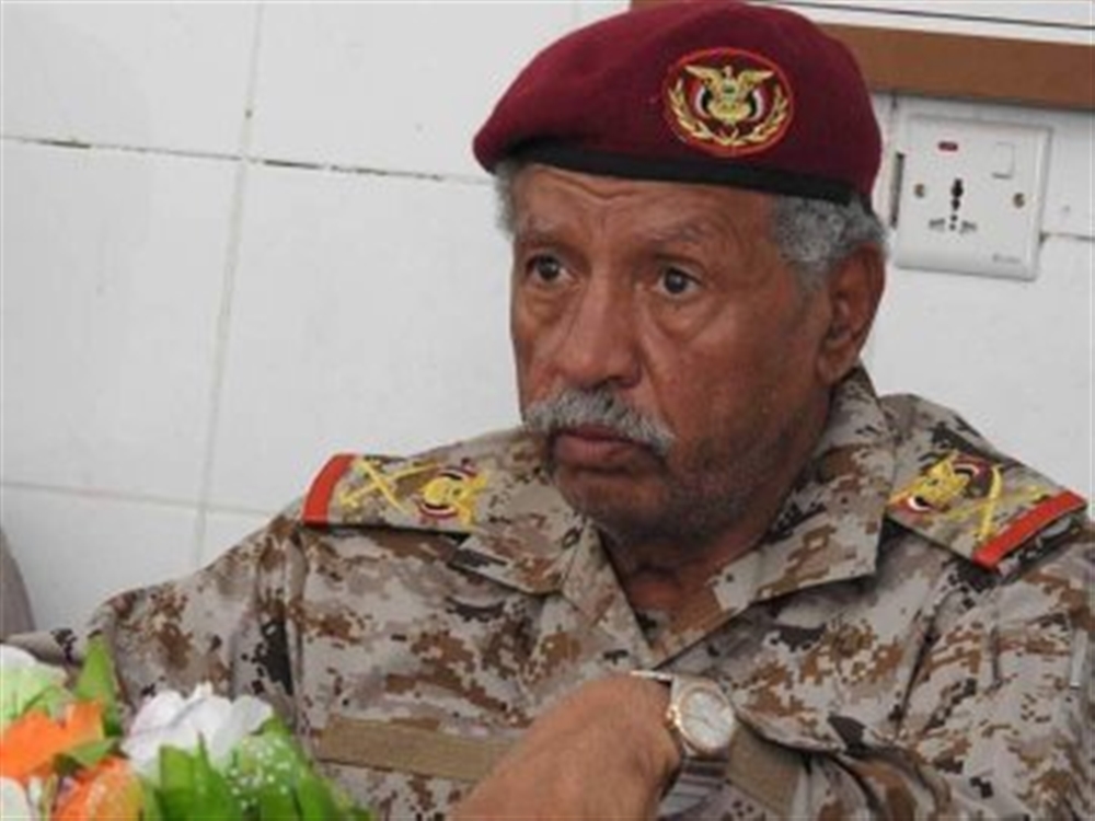 نفى أي حديث عن اتفاقيات مع المليشيا.... اللواء بحيبح: السلام مع الحوثي هو الاستسلام