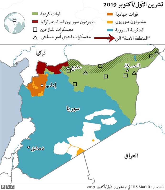 صحيفة: واشنطن وباريس تعملان لإنشاء كيان مستقل في شمال شرق سوريا