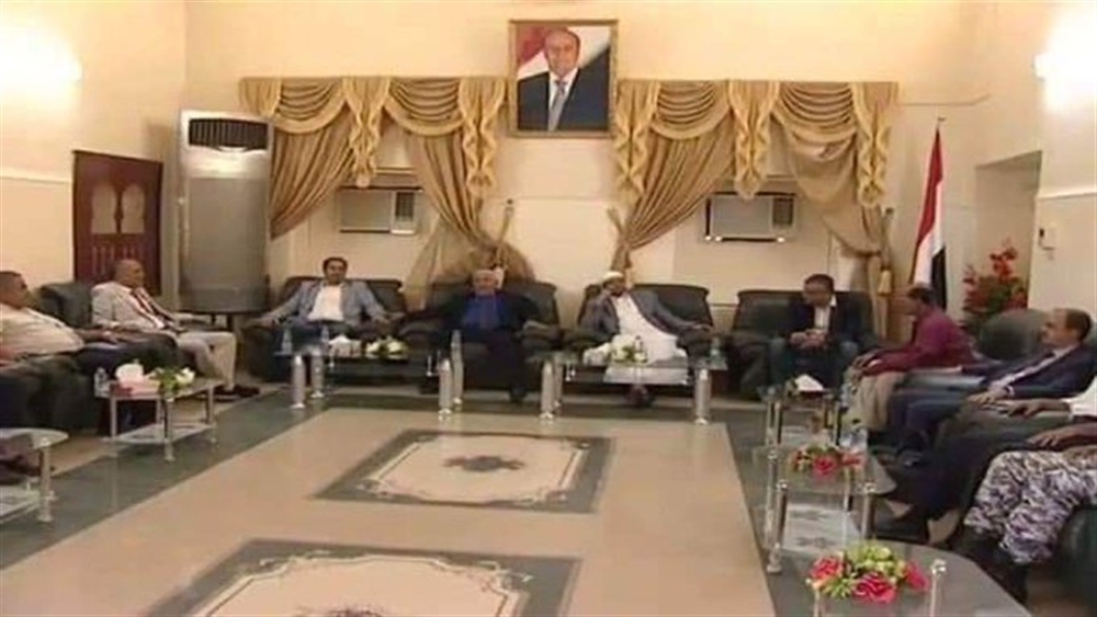 5 من وزراء الحكومة يزورون مأرب