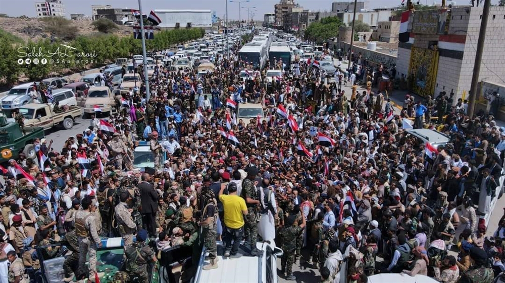 مأرب: استقبال شعبي وجماهيري للأسرى والمعتقلين المفرج عنهم في صفقة تبادل مع الحوثيين (صور)