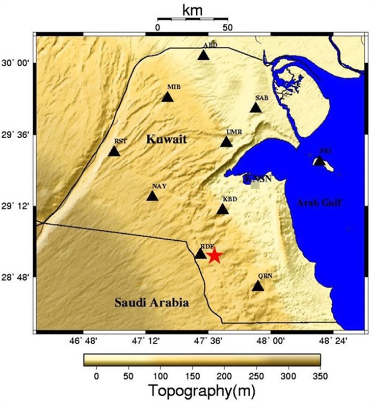 لأول مرة يحدث بهذه القوة... زلزال يضرب جنوب غرب الكويت