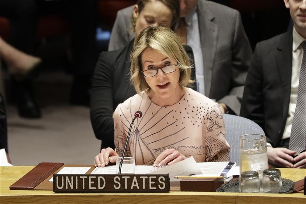 سفيرة أمريكا لمجلس الأمن: إيران تؤجج العنف في المنطقة ويجب محاسبة الحوثيين