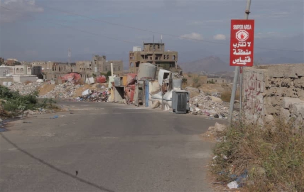 منظمة "سام" تحمل المجتمع الدولي مسؤولية تغاضيه عن جرائم القنص الحوثية في تعز